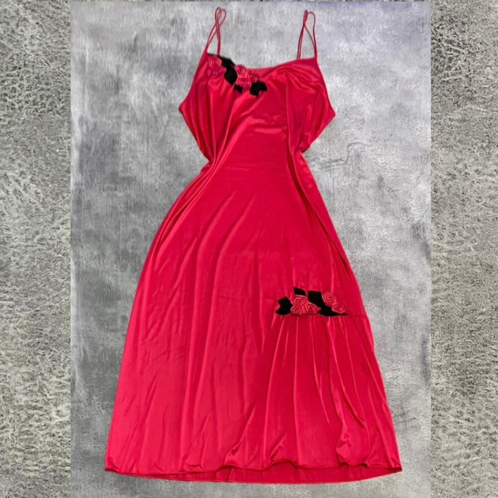 Vintage Beautiful Embroidered Maxi Dress